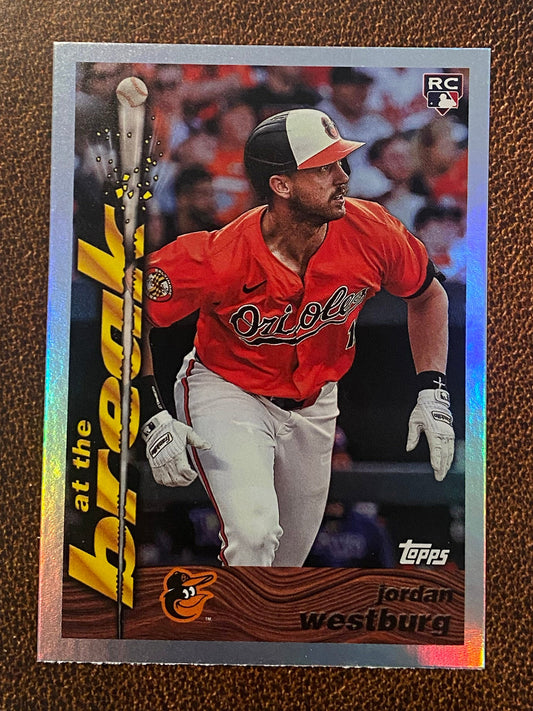 Jordan Westburg - 2024 Topps Archives - 1995 At the Break - Orioles
