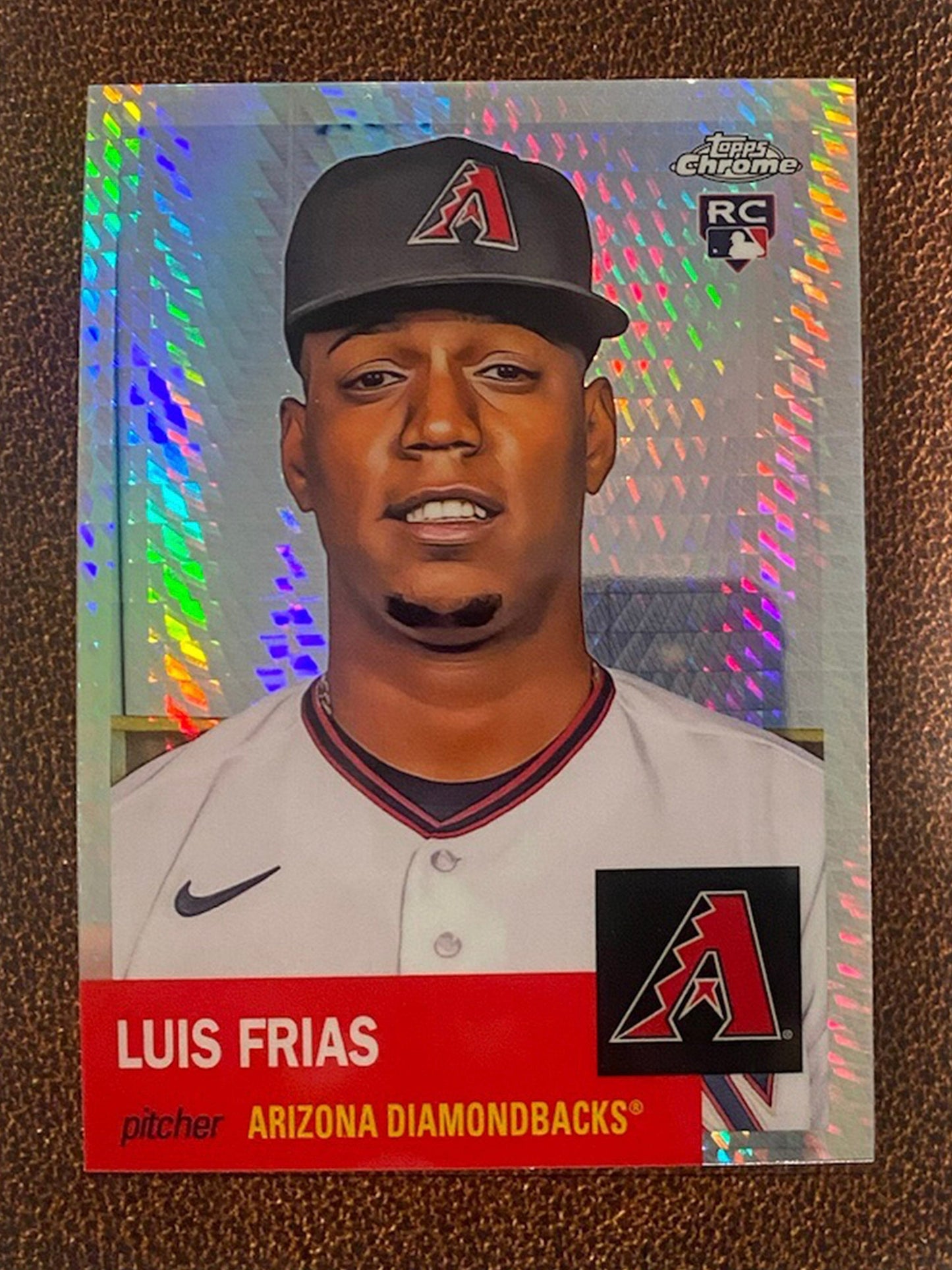 Luis Frias - 2022 Topps Chrome Platinum Anniversary - Prism Refractor - Diamondbacks