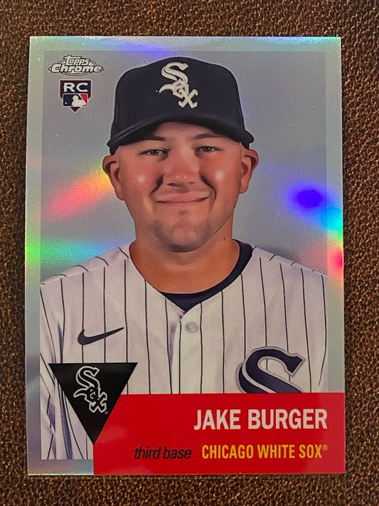 Jake Burger - 2022 Topps Chrome Platinum Anniversary - Refractor - White Sox