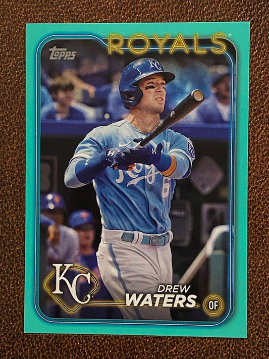 Drew Waters - 2024 Topps Series 2 - Aqua Parallel - Royals