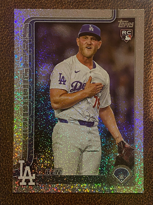 Ben Casparius - 2025 Topps Series 2 - Sandglitter - Dodgers