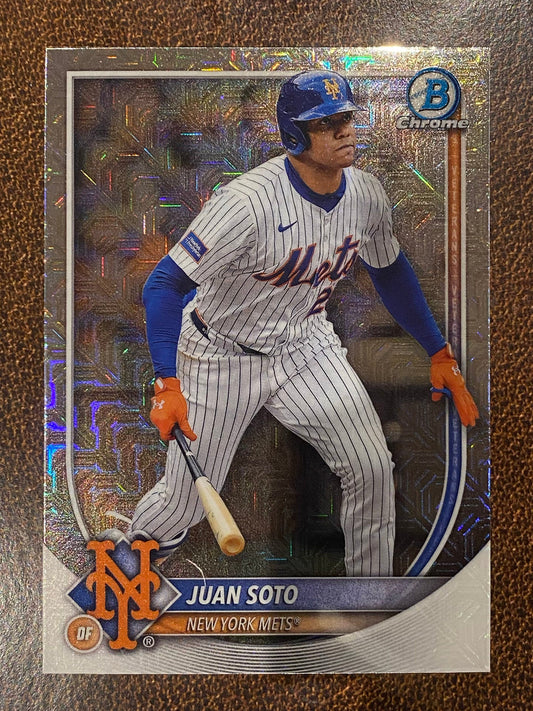 Juan Soto - 2025 Bowman Chrome - Mojo - Mets