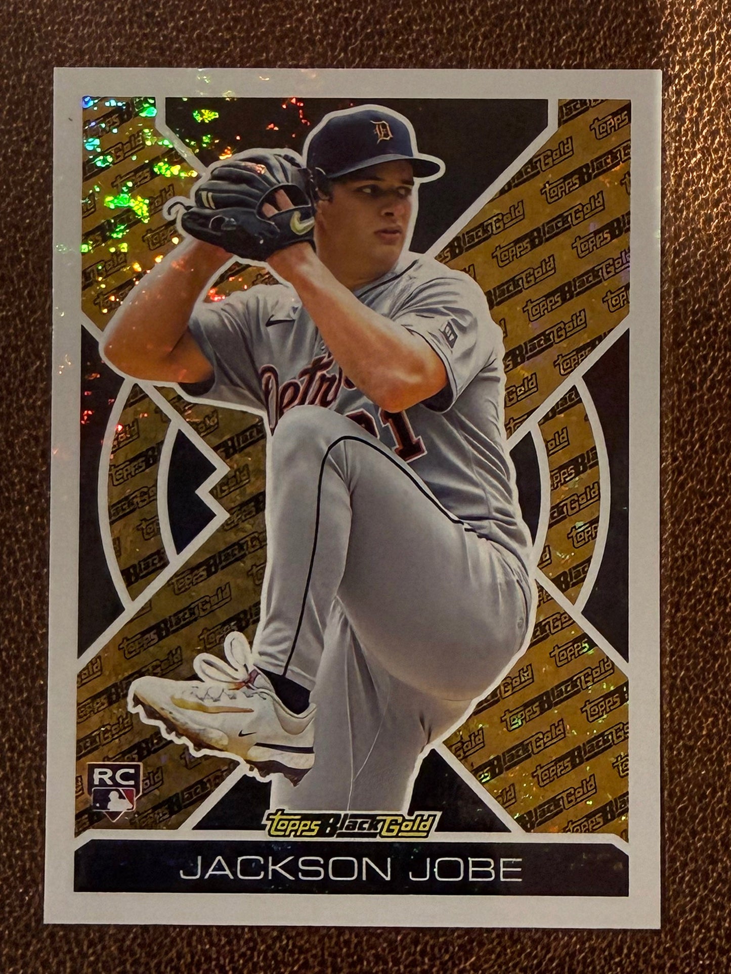 Jackson Jobe - 2025 Topps Update - Black Gold Insert - Tigers