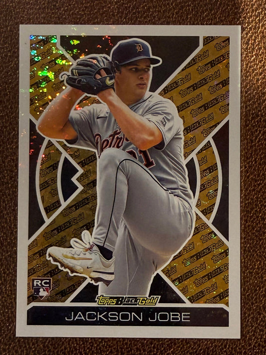 Jackson Jobe - 2025 Topps Update - Black Gold Insert - Tigers