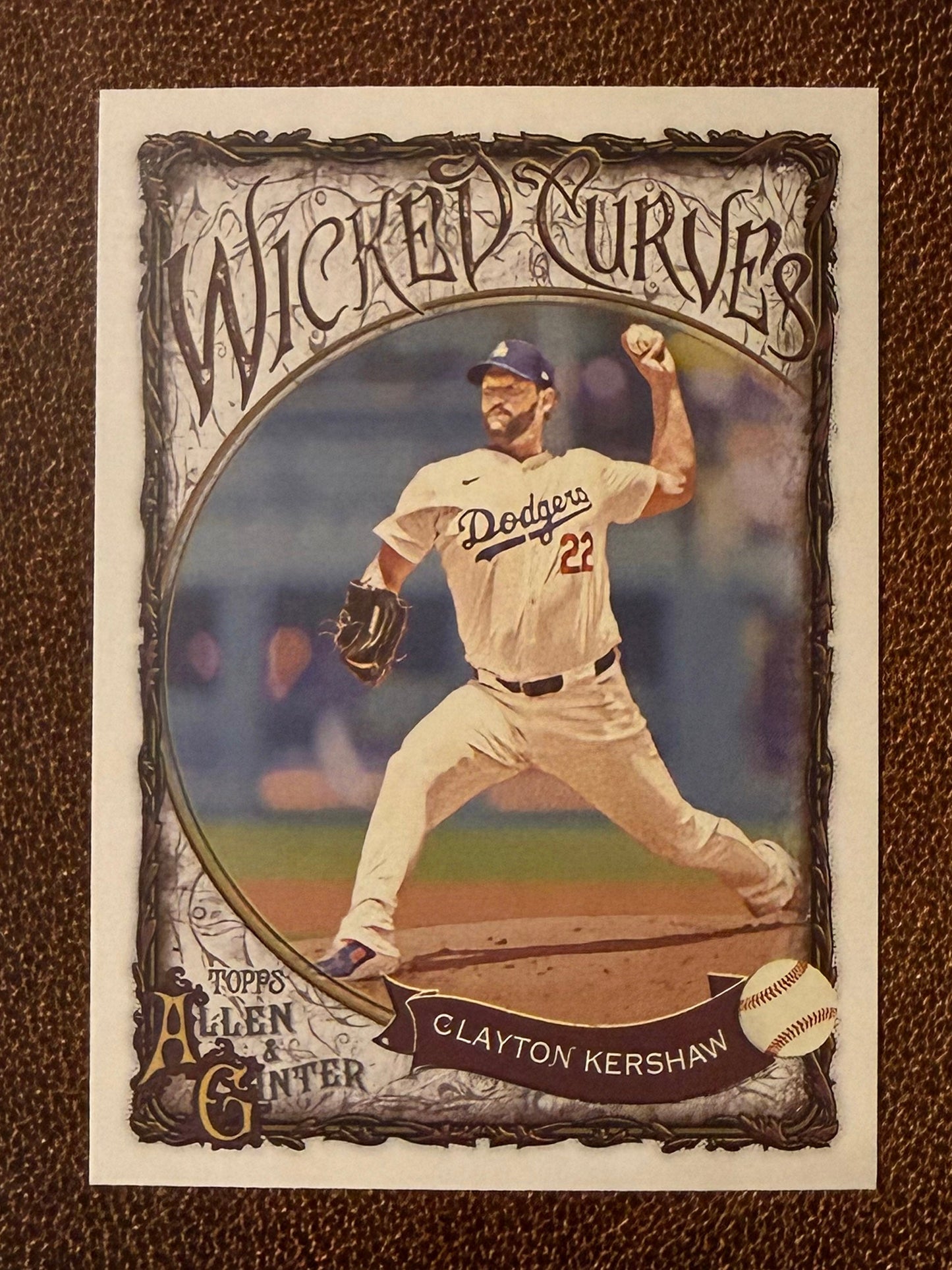 Clayton Kershaw - 2025 Allen & Ginter - Wicked Curves - Dodgers
