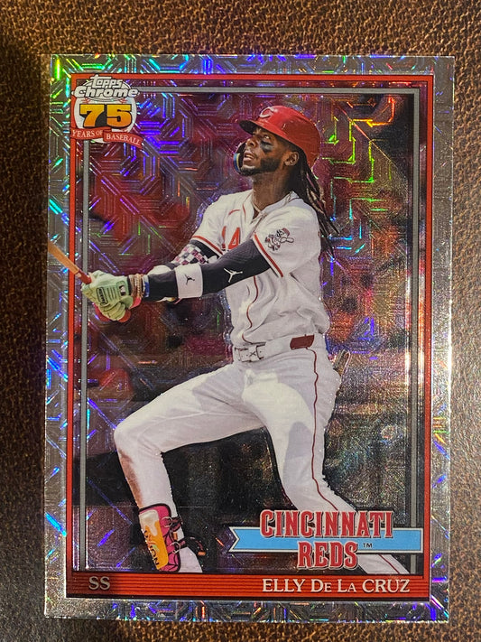 Elly De La Cruz - 2026 Topps Series 1 - Mojo Refractor - Reds