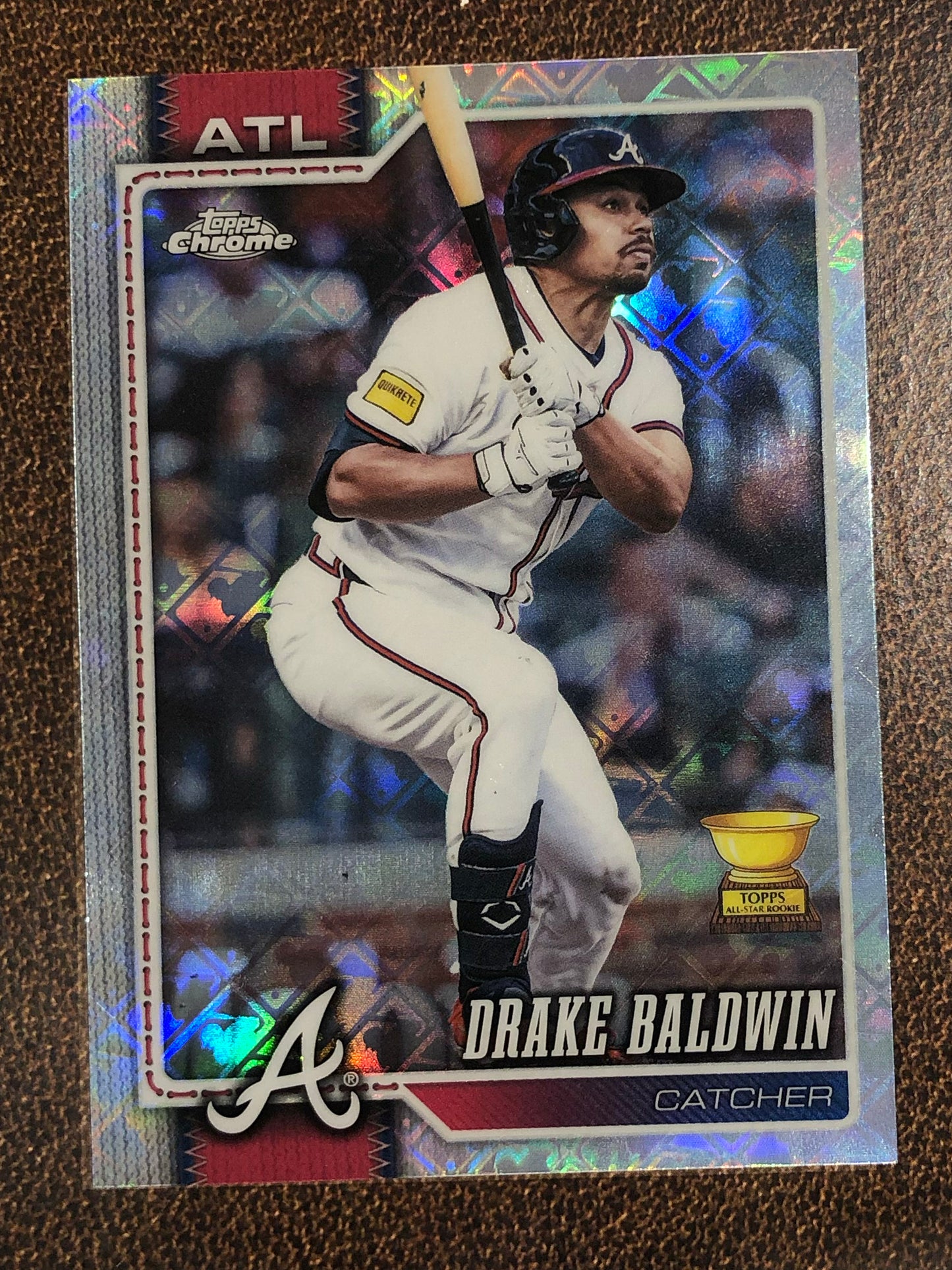 Drake Baldwin - 2026 Topps Chrome Logofractor - Base Logofractor - Braves