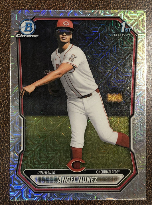 Angel Nunez - 2026 Bowman Chrome - 1st Bowman MOJO - Reds