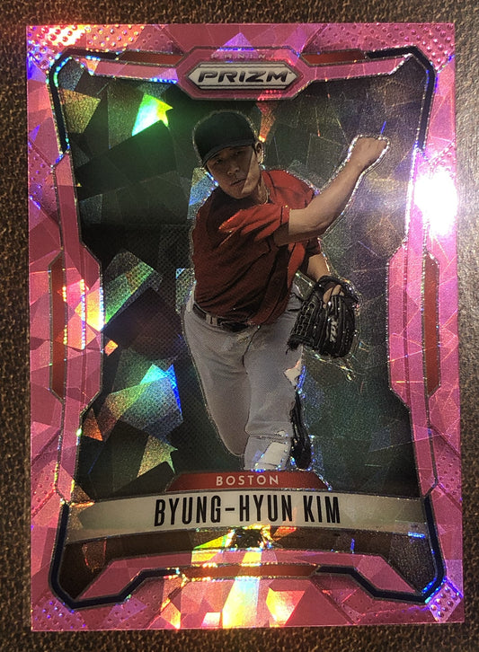 Byung Hyun Kim - 2026 Panini Prizm - Pink Ice - Red Sox