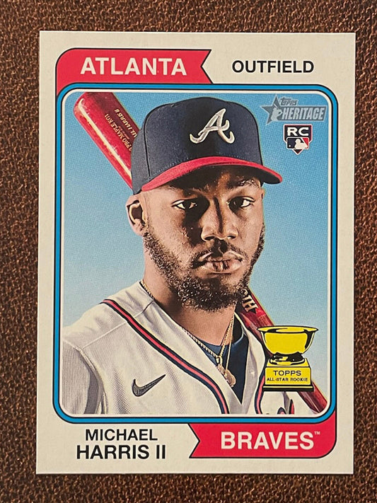 Michael Harris II - 2023 Topps Heritage - Base Rookie - Braves