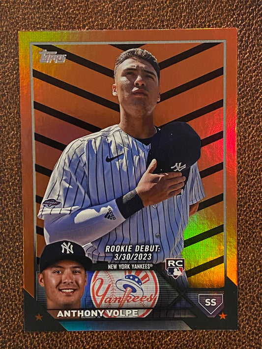 Anthony Volpe - 2023 Topps Update - Holiday Parallel - Yankees