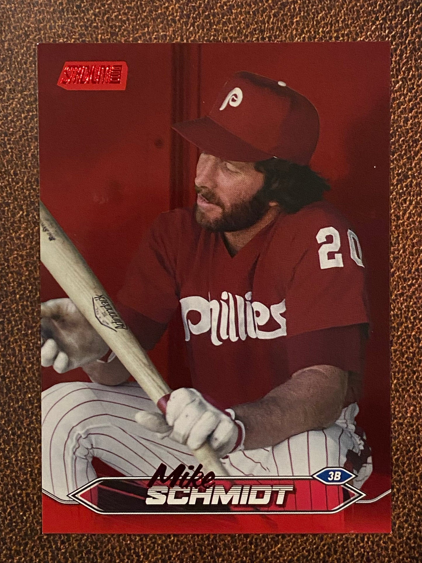 Mike Schmidt - 2024 Topps Stadium Club - Red Foil - Phillies