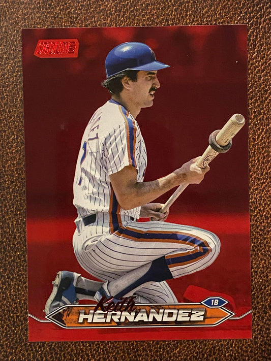 Keith Hernandez - 2024 Topps Stadium Club - Red Foil - Mets