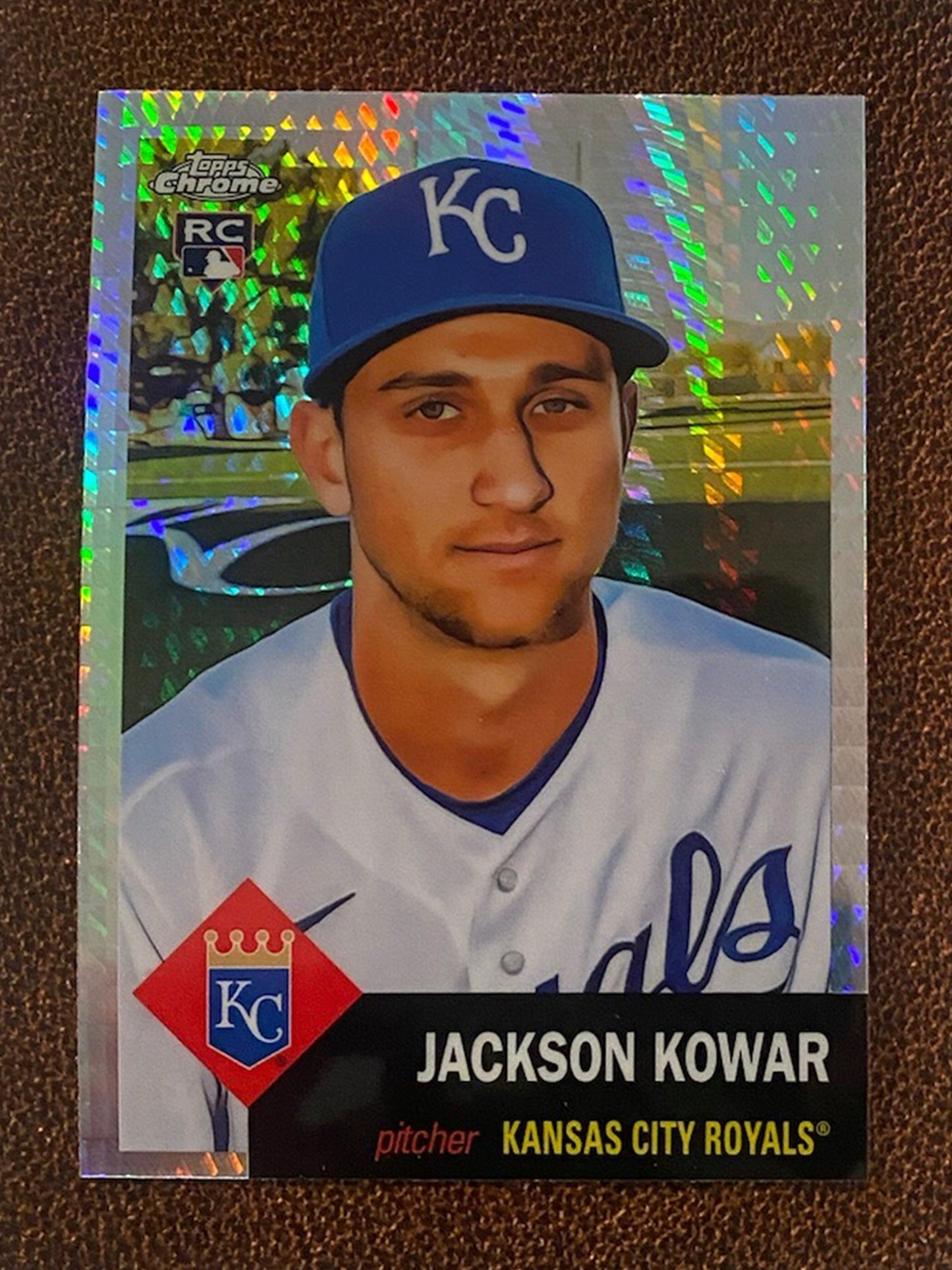 Jackson Kowar - 2022 Topps Chrome Platinum Anniversary - Prism Refractor - Royals