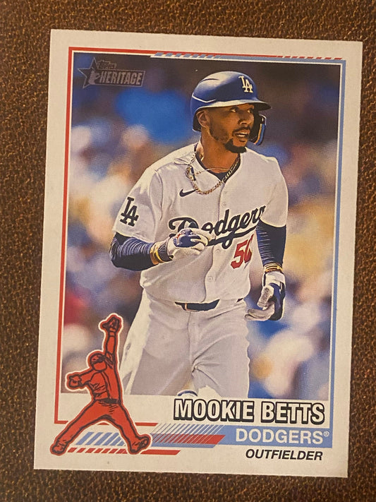 Mookie Betts - 2025 Topps Heritage - Redefined Insert - Red Sox