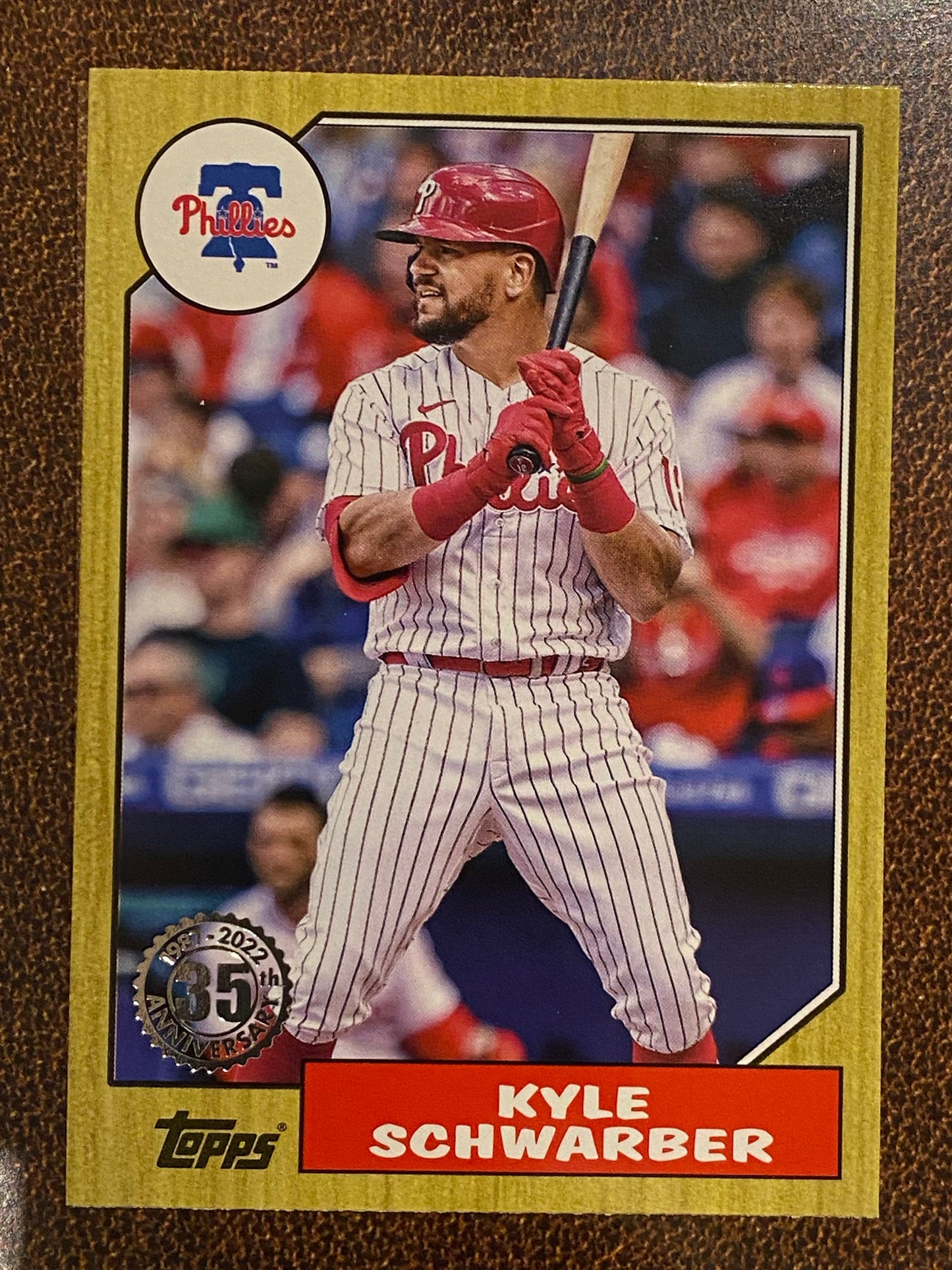 Kyle Schwarber - 2022 Topps Update - 1987 Insert - Phillies