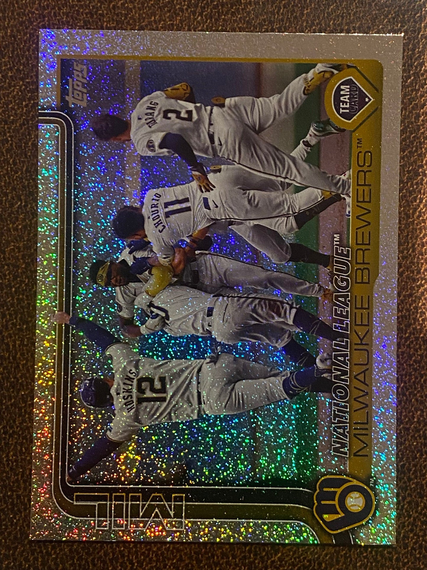 Milwaukee Brewers - 2025 Topps Series 2 - Sandglitter - Brewers
