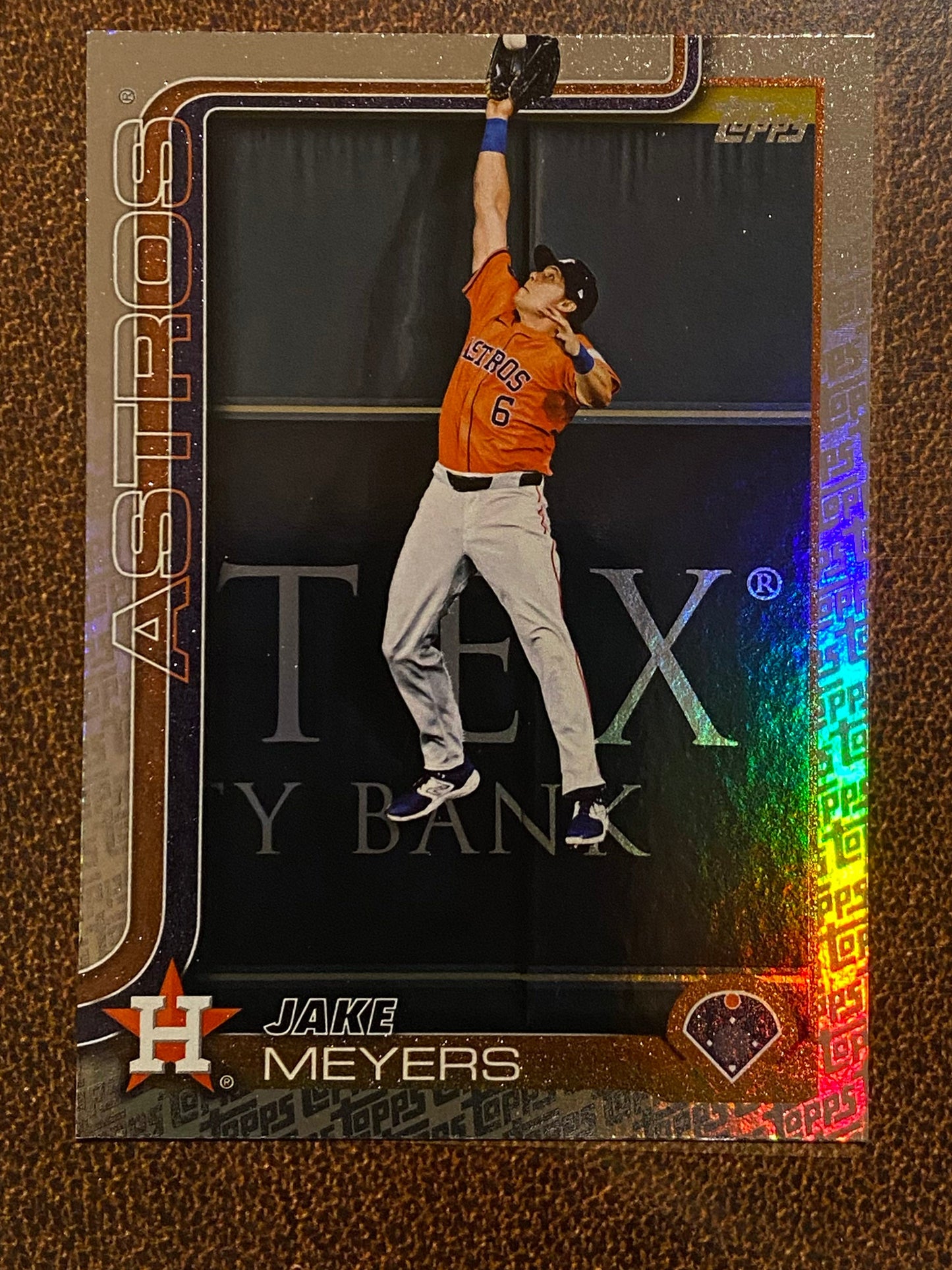 Jake Meyers - 2025 Topps Series 2 - Fanatics Exclusive Topps Foil Border - Astros