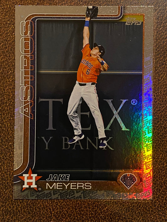 Jake Meyers - 2025 Topps Series 2 - Fanatics Exclusive Topps Foil Border - Astros