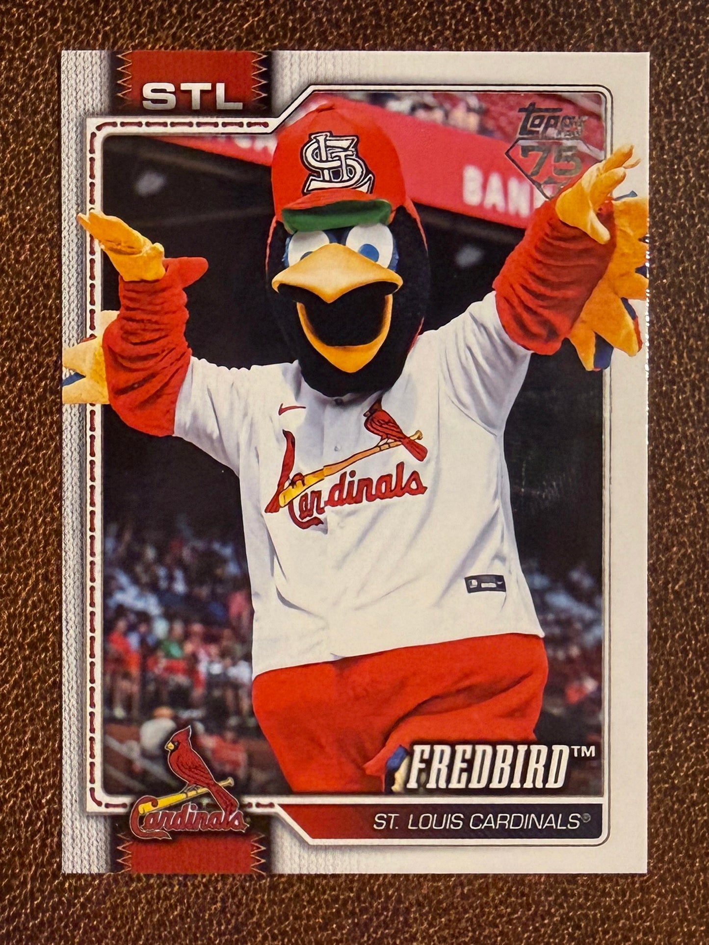 Fredbird - 2026 Topps Series 1 - Mascots Insert - Cardinals