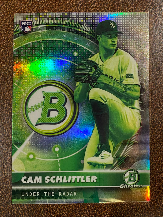 Cam Schlittler - 2026 Bowman - Under the Radar Insert - Yankees