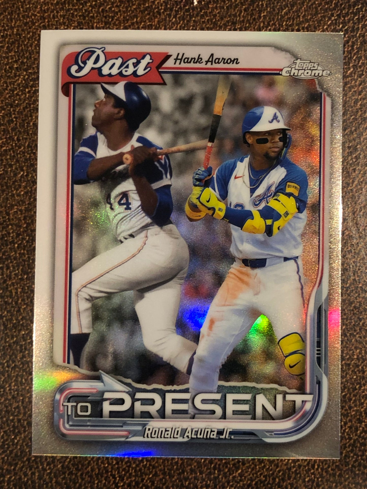 Ronald Acuna Jr. - 2026 Topps Chrome - Past to Present Insert - Braves