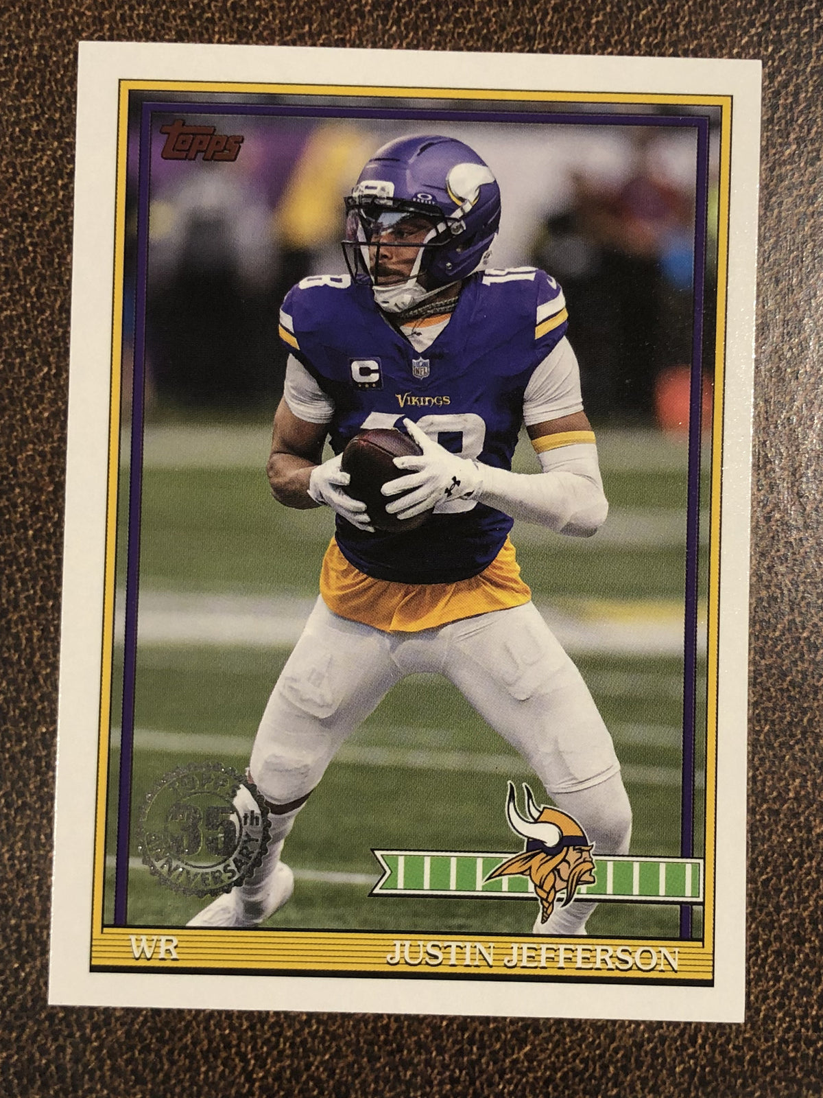 Justin Jefferson - 2026 Topps Flagship - 1991 Insert - Vikings