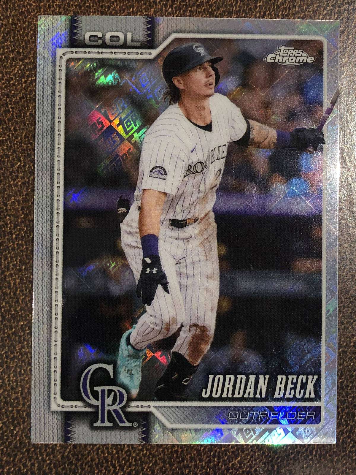 Jordan Beck - 2026 Topps Chrome - Fanatics Topps Foil - Rockies