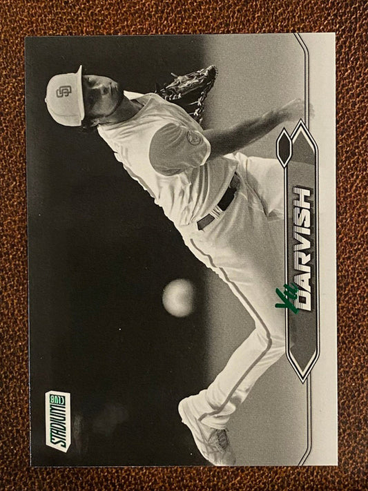 Yu Darvish - 2024 Topps Stadium Club - Black And White - Padres