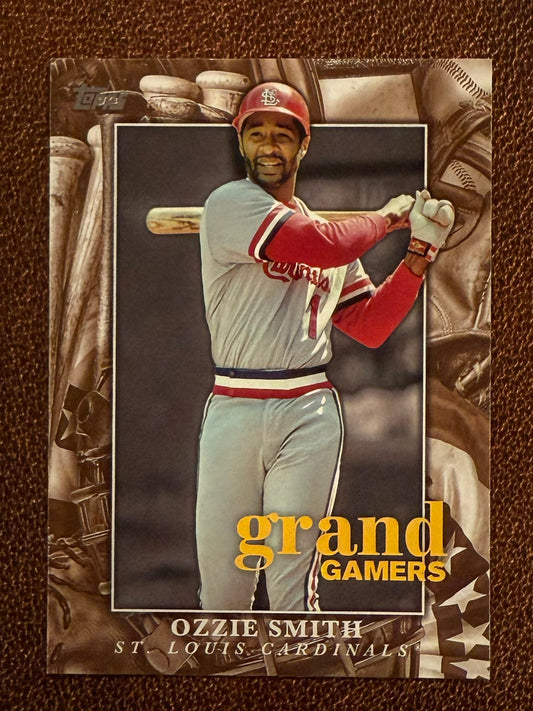 Ozzie Smith - 2024 Topps Series 1 - Grand Gamers - Cardinals
