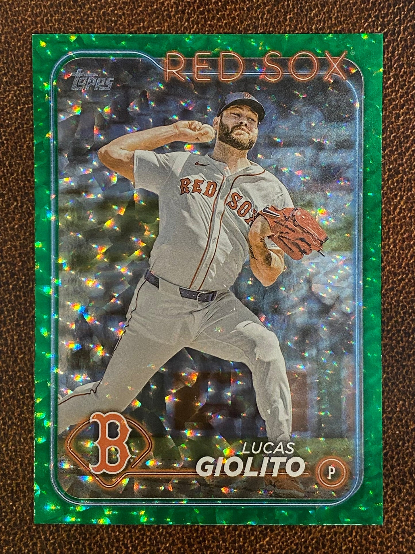 Lucas Giolito - 2024 Topps Update - Green Foil /499 - Red Sox