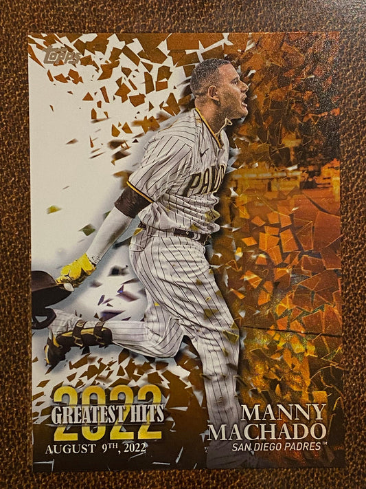Manny Machado - 2023 Topps Series 1 - Greatest Hit Inserts - Padres