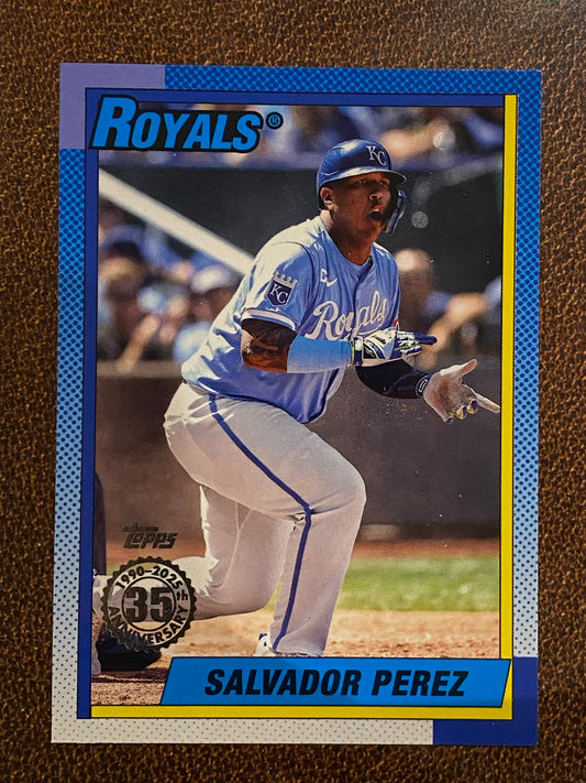 Salvador Perez - 2025 Topps Series 2 - 1990 Insert - Royals