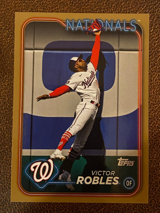 Victor Robles - 2024 Topps Series 2 - Gold /2024 - Nationals