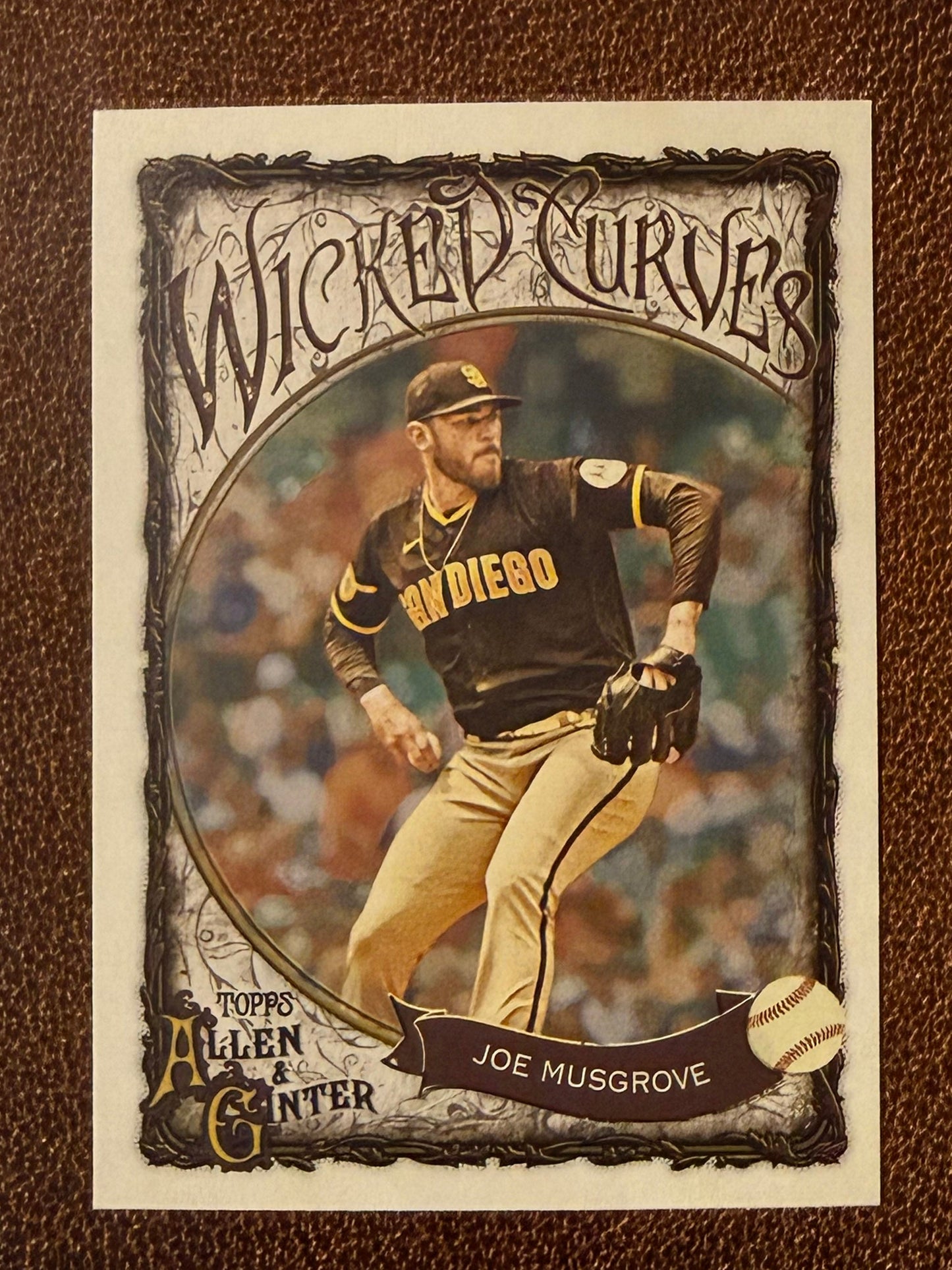 Joe Musgrove - 2025 Allen & Ginter - Wicked Curves - Padres