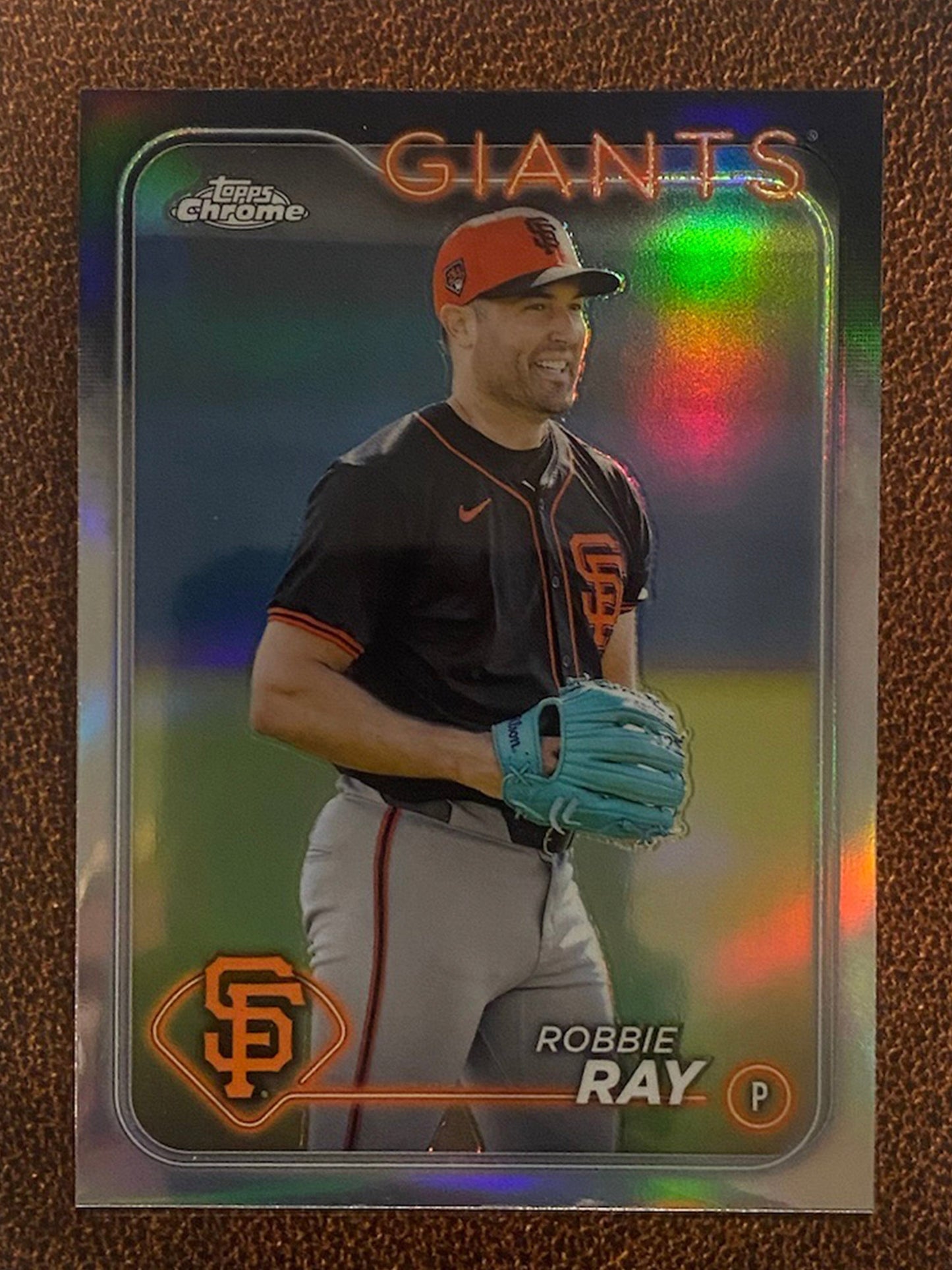 Robbie Ray - 2024 Topps Chrome - Refractor - Giants