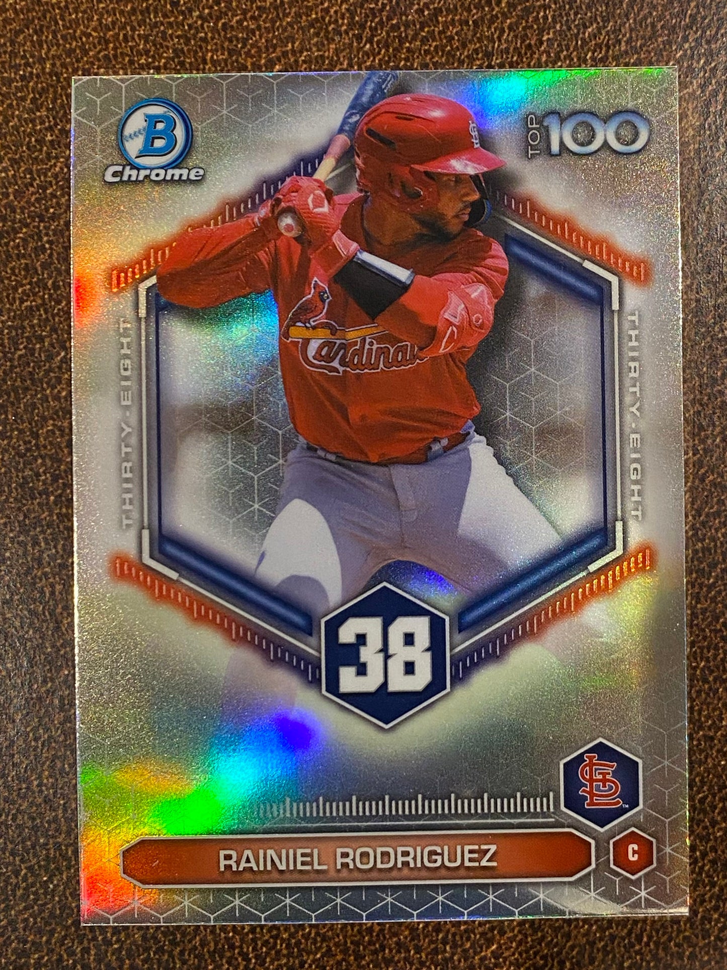 Rainiel Rodriguez - 2026 Bowman - Scouts Top 100 Insert - Cardinals