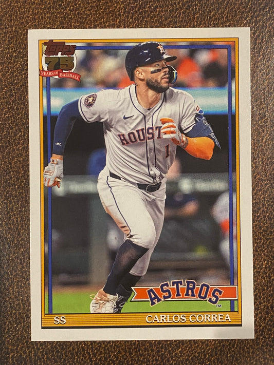 Carlos Correa - 2026 Topps Series 2 - 1991 Topps - Astros