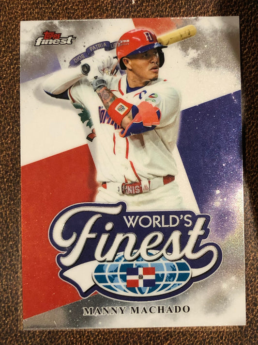 Manny Machado - 2026 Topps Finest - World's Finest - Padres