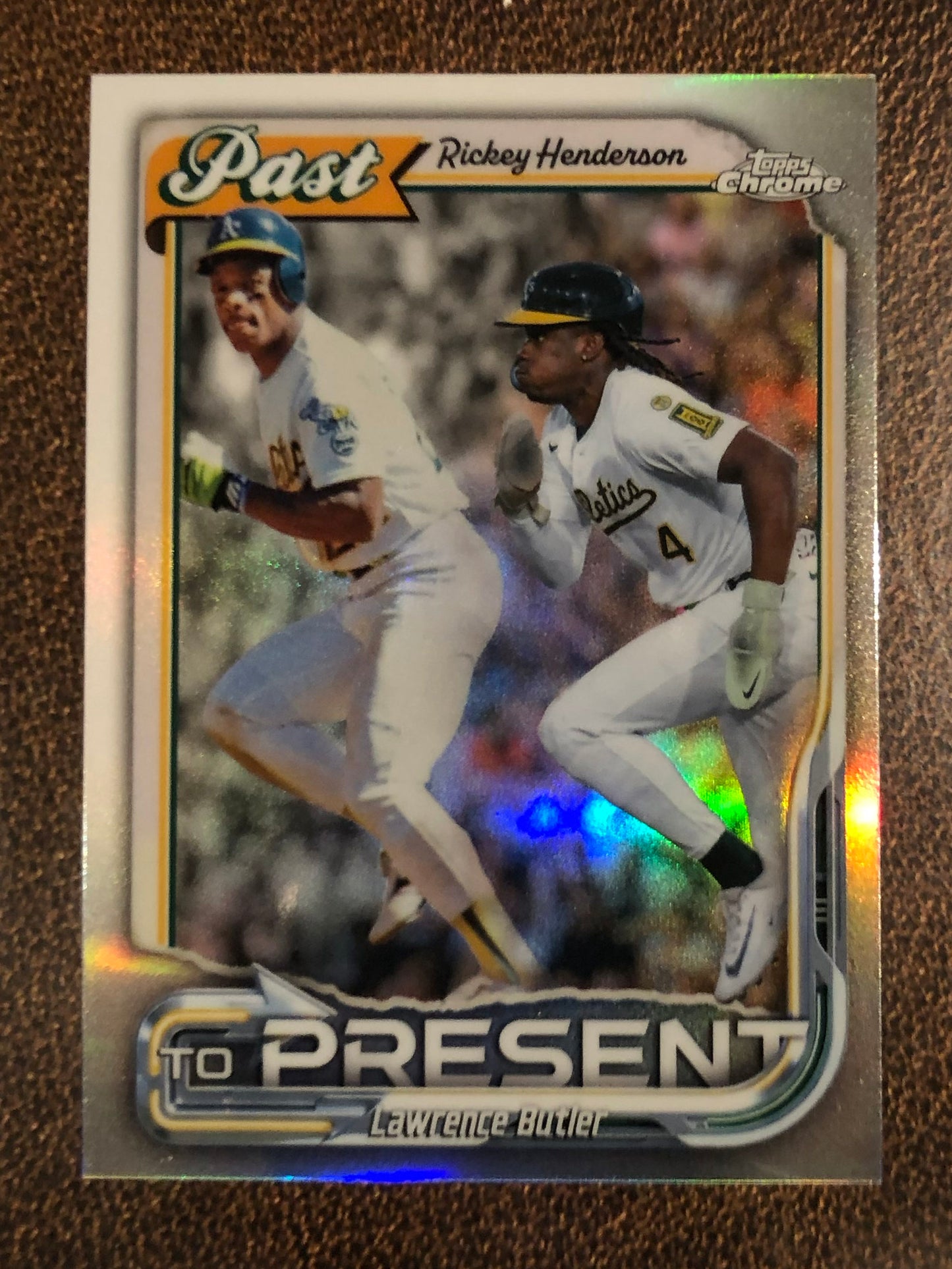 Lawrence Butler - 2026 Topps Chrome - Past to Present Insert - Athletics