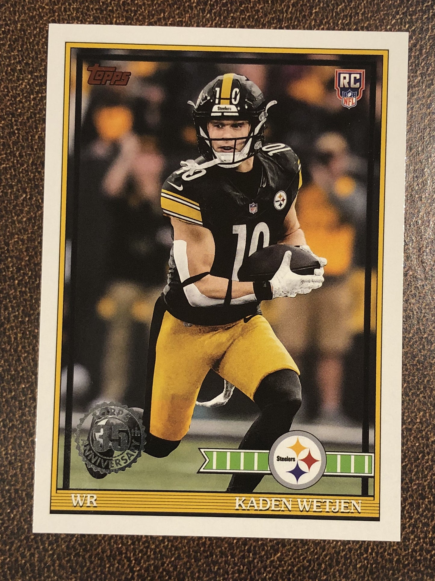 Kaden Wetjen - 2026 Topps Flagship - 1991 Insert - Steelers