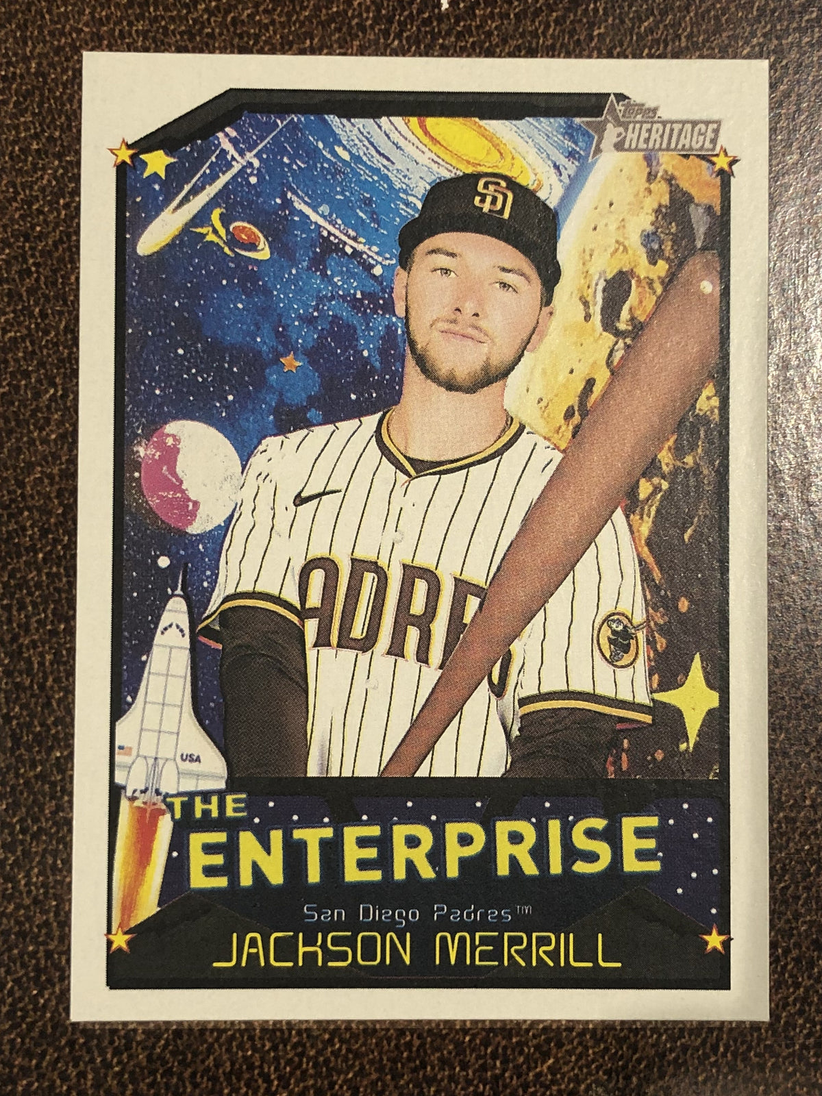 Jackson Merrill - 2026 Topps Heritage - The Enterprise - Padres