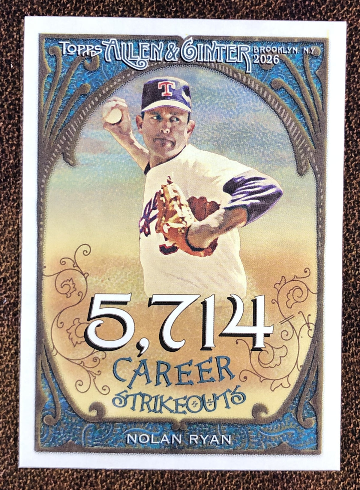 Nolan Ryan - 2026 Topps Allen & Ginter - Career Insert - Astros