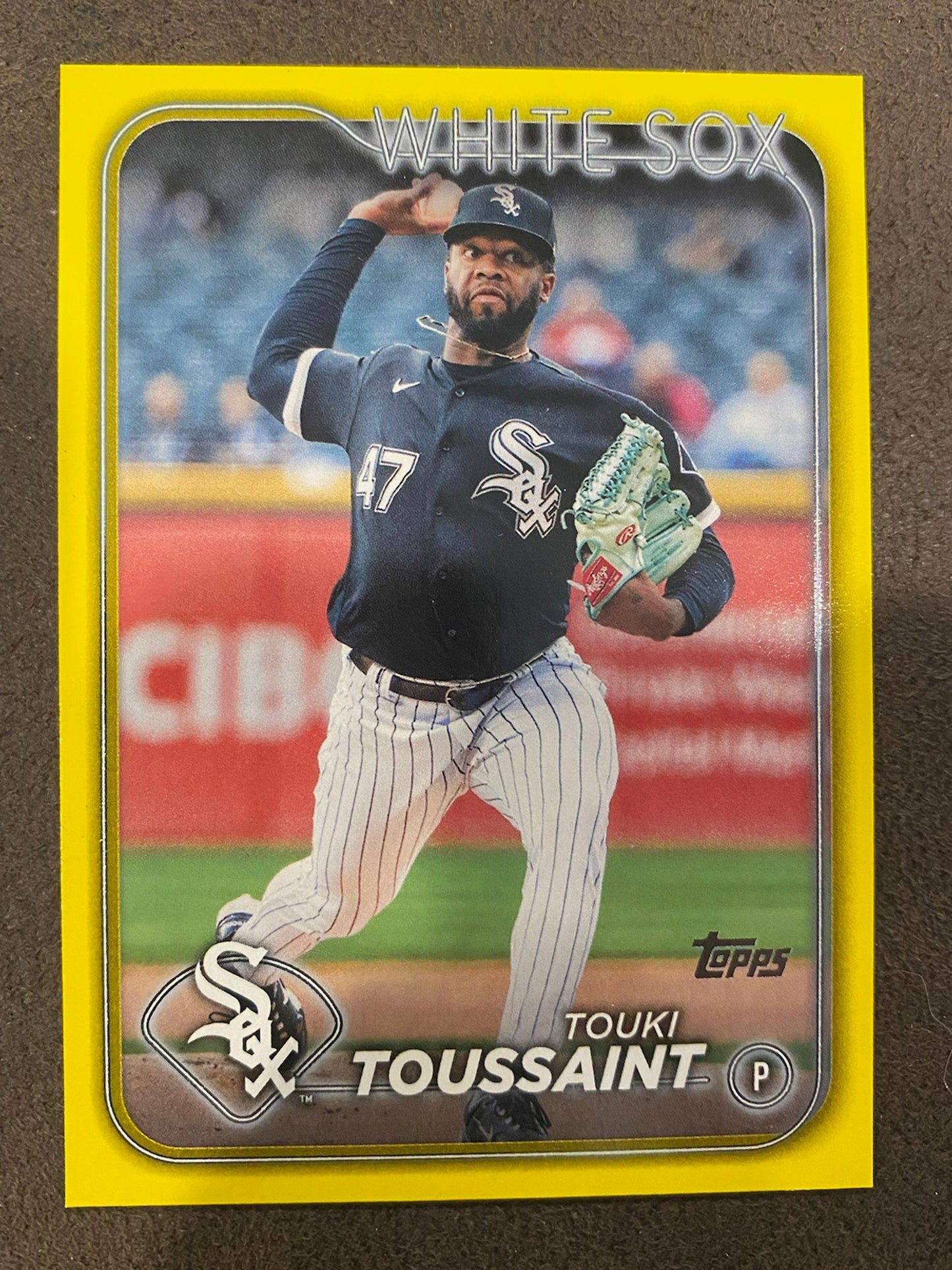 Touki Toussaint - 2024 Topps Series 2 - Yellow Parallels - White Sox