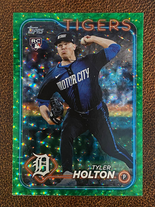 Tyler Holton - 2024 Topps Update - Green Foil /499 - Tigers