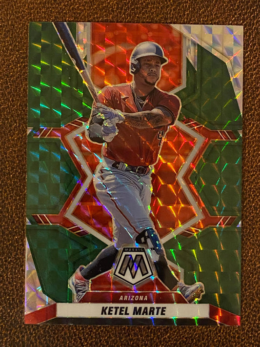Ketel Marte - 2022 Mosaic - Green - Diamondbacks