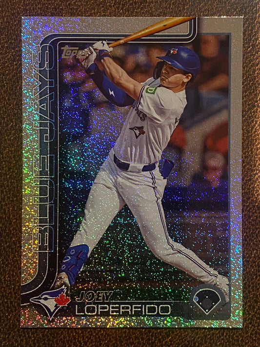 Joey Loperfido - 2025 Topps Series 2 - Sandglitter - Blue Jays