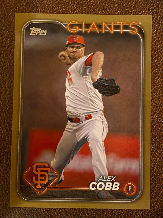 Alex Cobb - 2024 Topps Series 2 - Gold /2024 - Giants