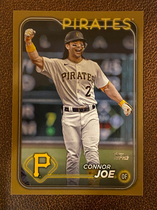 Connor Joe - 2024 Topps Series 1 - Gold /2024 - Pirates