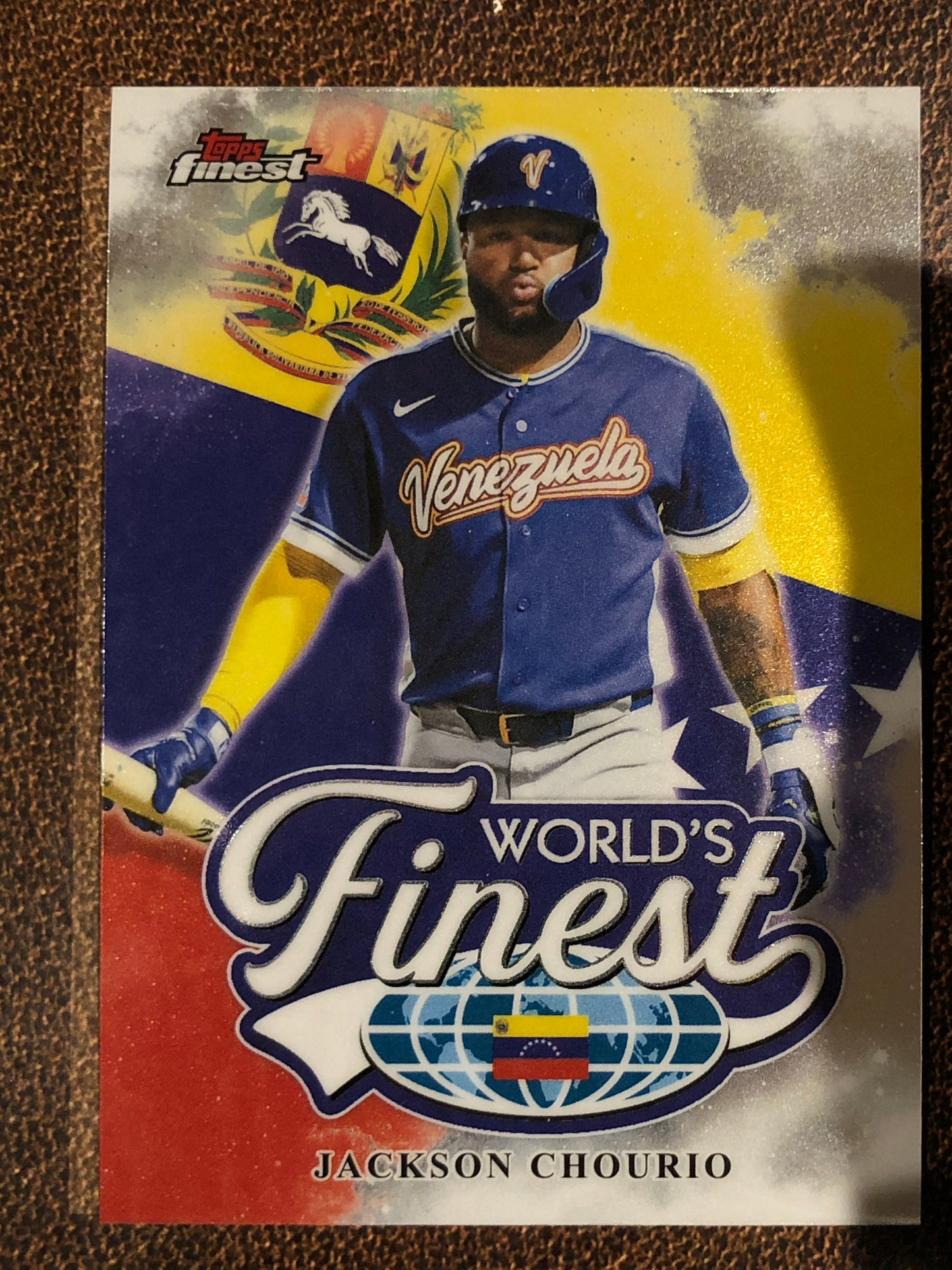 Jackson Chourio - 2026 Topps Finest - World's Finest - Brewers